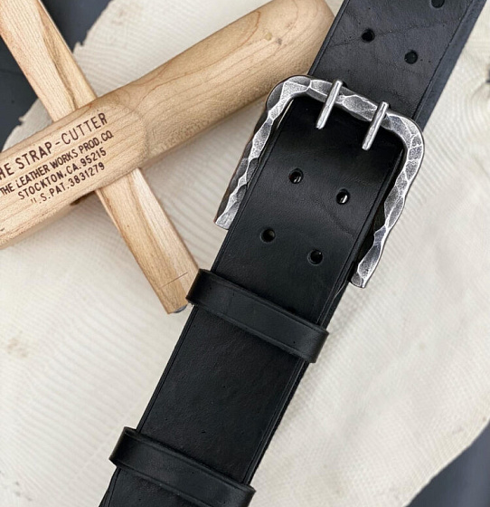 Ремень «Бизон» из натуральной кожи