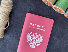 Паспорт "Плохого русского" (розовый)