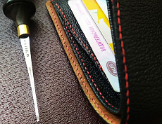 Кошелёк "Бифолд" натуральная кожа