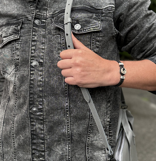 Сумка для ноутбука «Сити-лайн» (серая)