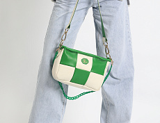 Сумка «Бристоль» white/green