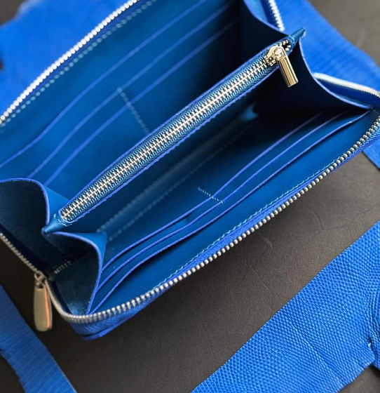 Большой кошелек из кожи варана