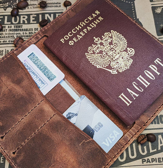 Обложка для документов и карт (кор.)