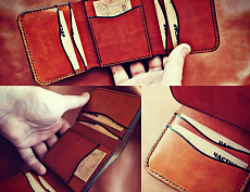 Кошелек "Трифолд" (коричневый)