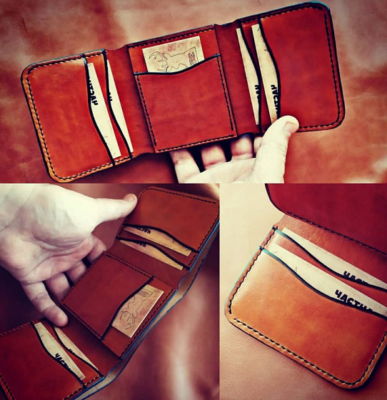 Кошелек "Трифолд" (коричневый)