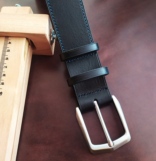 Ремень "Классик Black & Blue"