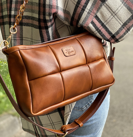 Сумка «Бристоль» brown/gold