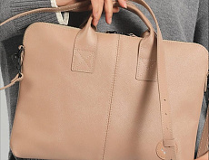 Сумка для ноутбука «Сити-лайн» (беж.)