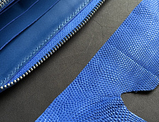 Большой кошелек из кожи варана