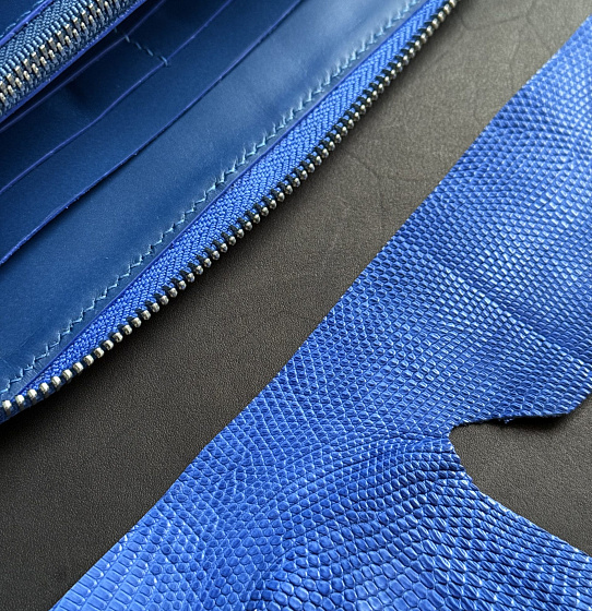 Большой кошелек из кожи варана