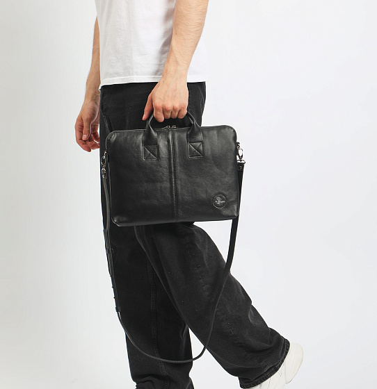 Сумка для ноутбука «Сити-лайн» (чёрн.)