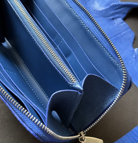 Большой кошелек из кожи варана