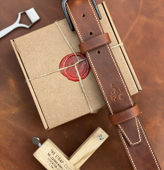 Ремень «Вест&Росс» из натуральной кожи