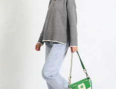 Сумка «Бристоль» white/green