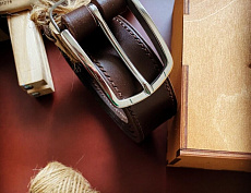 Ремень "MPG-35" из натуральной кожи