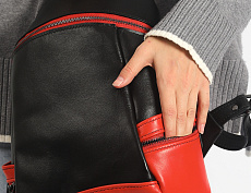 Рюкзак «Urban Lady» (чёрный/оранж)