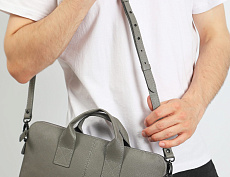 Сумка для ноутбука «Сити-лайн» (серая)