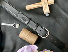 Ремень "Black PRO" из натуральной кожи