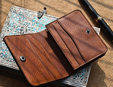 Кардхолдер из натуральной кожи
