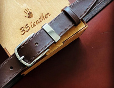 Ремень "MPG-35" из натуральной кожи