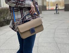 Сумка “Fusion” Creme and Blue