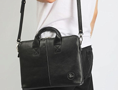 Сумка для ноутбука «Сити-лайн» (чёрн.)