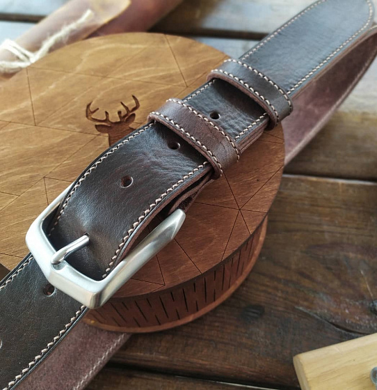 Ремень "Гавана-классик" из натуральной кожи