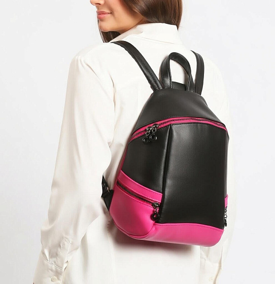 Рюкзак «Urban Lady» (чёрный/розовый)