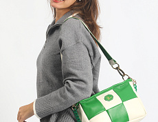 Сумка «Бристоль» white/green
