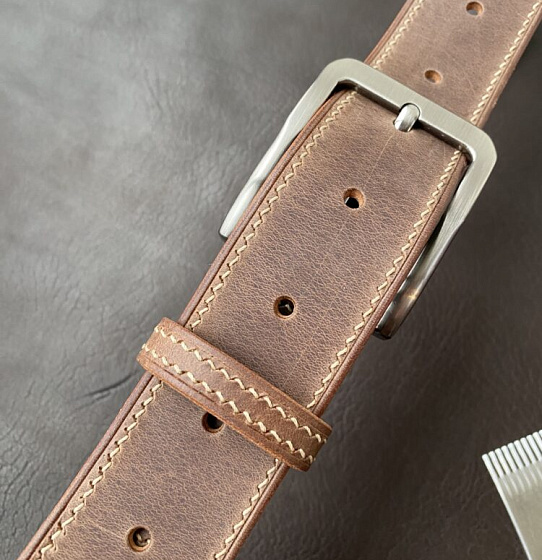 Ремень "Техас" из натуральной кожи