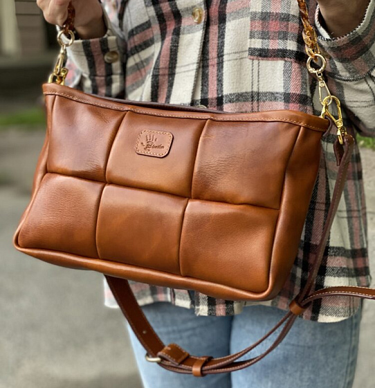 Сумка «Бристоль» brown/gold