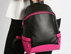 Рюкзак «Urban Lady» (чёрный/розовый)