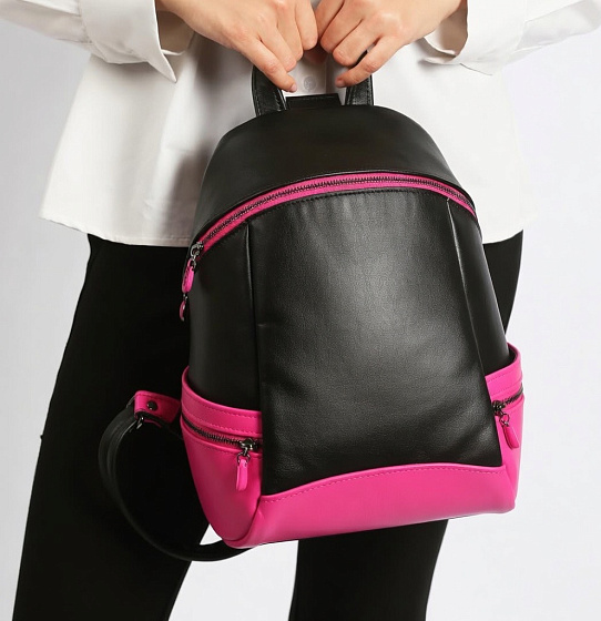 Рюкзак «Urban Lady» (чёрный/розовый)