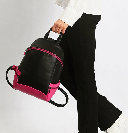 Рюкзак «Urban Lady» (чёрный/розовый)