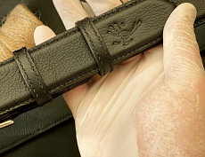 Ремень "Black PRO" из натуральной кожи