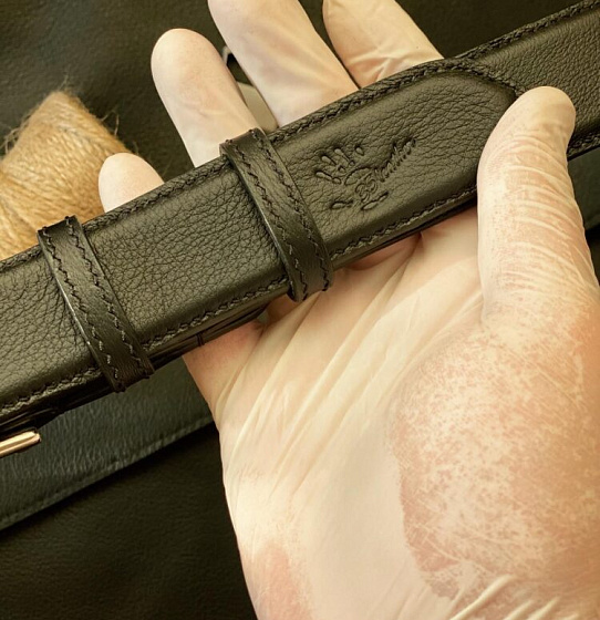 Ремень "Black PRO" из натуральной кожи