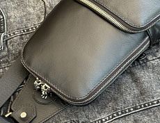 Сумка-слинг Авеню-35 (чёрная Nappa)