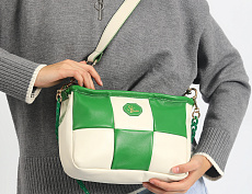Сумка «Бристоль» white/green