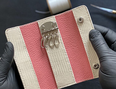 Ключница из кожи варана