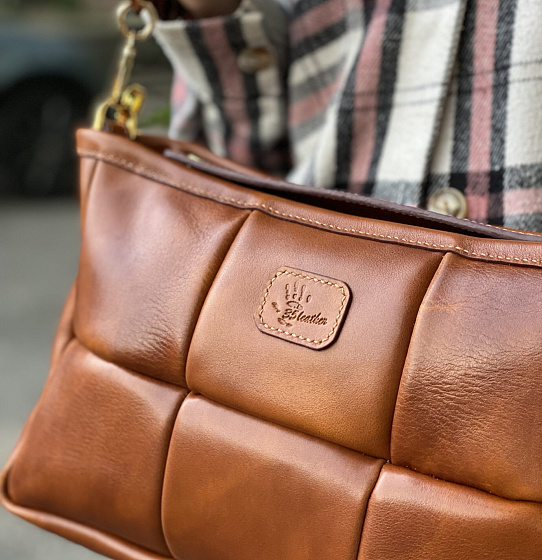 Сумка «Бристоль» brown/gold