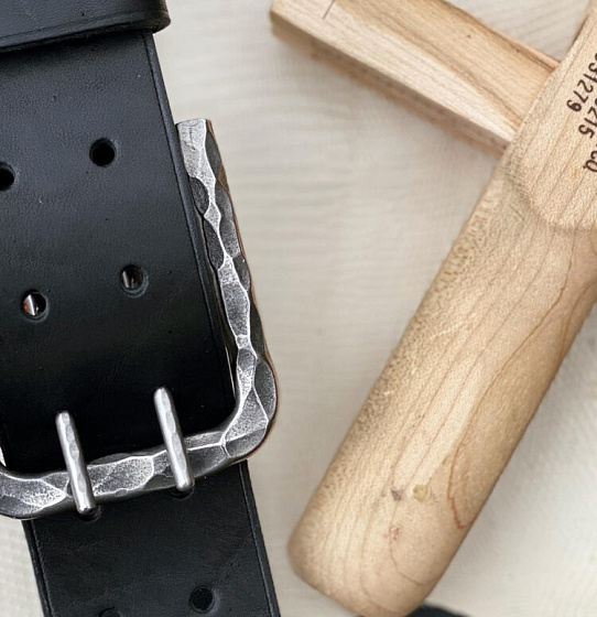 Ремень «Бизон» из натуральной кожи