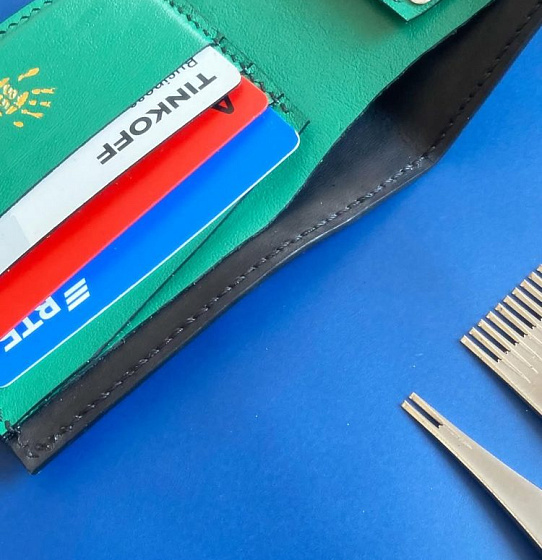  Бифолд «Mint + Black»