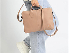 Сумка для ноутбука «Сити-лайн» (беж.)