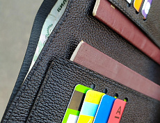 Кошелёк для паспортов, наличных и карт