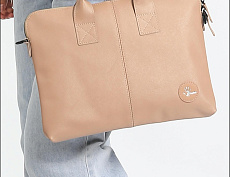 Сумка для ноутбука «Сити-лайн» (беж.)