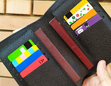 Кошелёк для паспортов, наличных и карт