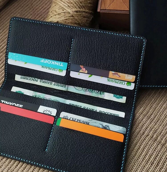 Кошелёк "Лонг" для наличных и карт