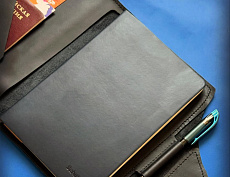 Обложка для ежедневника А6 (чёрная)