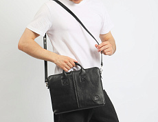 Сумка для ноутбука «Сити-лайн» (чёрн.)