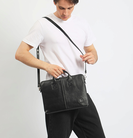 Сумка для ноутбука «Сити-лайн» (чёрн.)